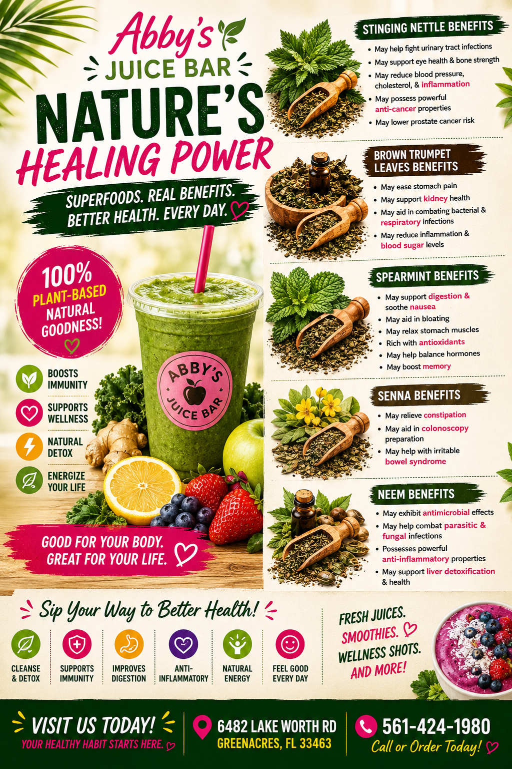 Sea moss smoothie Greenacres FL