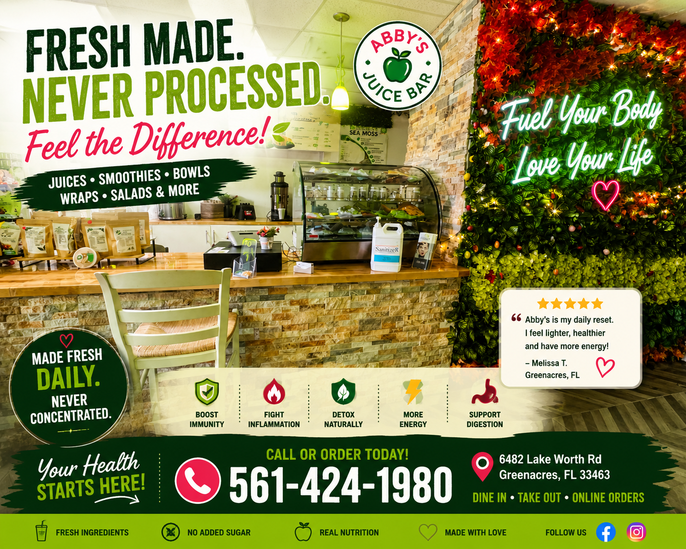 Morning Glory Smoothie Lake Worth