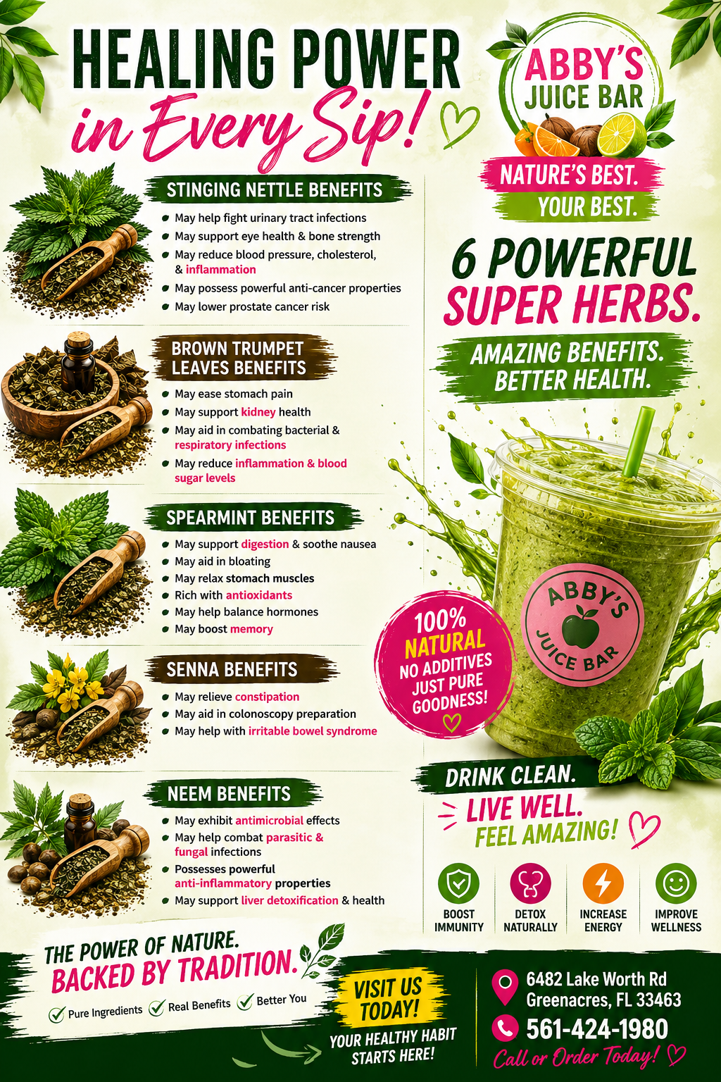 Soursop smoothie Greenacres FL